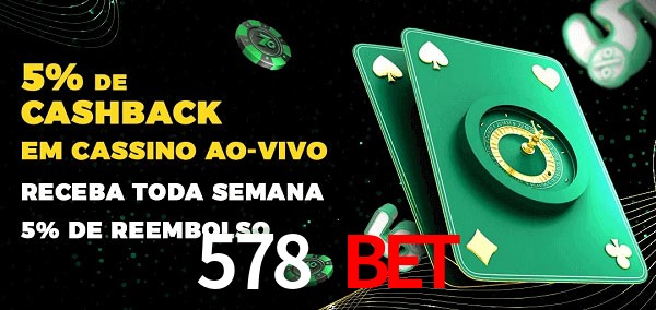 Promoções do cassino ao Vivo 578 Bet